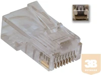 Egyéb LK-NA-020-SLD Cat5e utp rj45 csatlakozó (8p8c) tömör kábelre, 