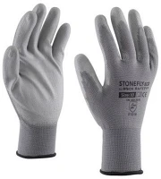 Egyéb SF0023 Szerelőkesztyű poliészter pu tenyérmártással l-es méret guarder szürke kép