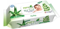 Egyéb TBY066124 Nedves törlőkendő 72 lap/csomag pufy fresh kép