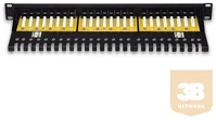Egyéb UTP6249 Utp cat6 patch panel, 24 portos, tálcás kép