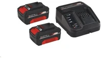 Einhell 18V 2X3,0 AH+30MIN PCX STARTER KIT Szett, 2db akkumulátor, 1db töltő kép