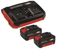 Einhell 2X 4,0 AH POWER X-CH TWINCHARGER KIT Akku + töltő kép