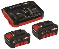 Einhell 4512083 Einhell 4512083 2x3,0Ah & Twincharger Kit 2 db akkumulátor + töltő szett