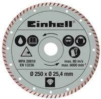 Einhell GYÉMÁNT VÁGÓKORONG 180 MM Vágókorong kép