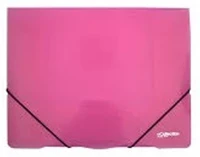 Electra 02.0034611 Gumis mappa  a/4 műanyag pink kép