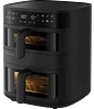 Electrolux 328075 Eafd11b 800 dual airfryer, fekete kép