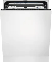 Electrolux EEC87400W , beépíthető mosogatógép, bútorlap nélkül 14 teríték, 11 l fogyasztás, 8 program,  42 db zajszint, c energiaosztály, felső evőeszköztartó tálca, 60 cm, digit. kijelző kép