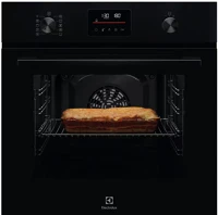 Electrolux LOF4P06BK Lof4p06bk surroundcook 600 sütő pirolitikus tisztítással fekete kép