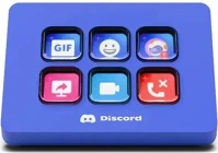 Elgato 10GAI9931 Stream deck mini (discord edition) usb2.0 gaming streaming vezérlőpanel lila kép