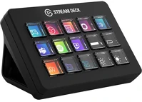 Elgato 10GBL9901 Stream deck mk.2 scissor keys usb-c gaming streaming vezérlőpanel fekete kép