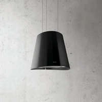Elica PRF0071970D JUNO BL/F/50 fekete Sziget páraelszívó LED világítás  1 db motor, 600 kép
