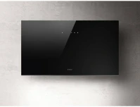 Elica PRF0164874 PLAT BL/F/80 fekete üveg Fali páraelszívó LED világítás  1 db motor kép