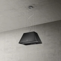 Elica PRF0165082 IKONA LIGHT BL/F/60 fekete Sziget páraelszívó LED világítás  1 db motor kép