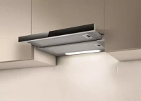 Elica ELITE14 lux grvt/a/60 beépíthető teleszkópos páraelszívó /fekete üveg front/ kép