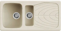 Elleci LGM47562 Master 475 g62 bianco antico gránit mosogatótálcamunkalapra szerelhető kép