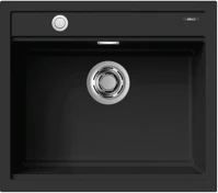 Elleci LKB10586AUT best 105 workstation automata k86 black kerámia mosogatótálca kép