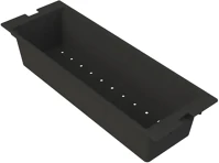 Elleci MŰANYAG, FEKETE GYÜMÖLCSMOSÓ KOSÁR DIAGOLO MOSOGATÓHOZ Gyümölcsmosó kosarak kép