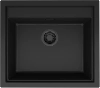 Elleci SINTESI 105 K86 BLACK FEKETE TARTOZÉKOKKAL Keratek mosogatótálcák kép