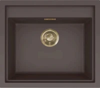 Elleci SINTESI 105 K87 COCOA ARANY TARTOZÉKOKKAL Keratek plus mosogatótálcák kép