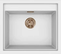 Elleci SINTESI 105 K96 WHITE BRONZ TARTOZÉKOKKAL Keratek plus mosogatótálcák kép