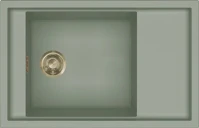 Elleci SINTESI 305 K82 SAGE ARANY TARTOZÉKOKKAL Keratek plus mosogatótálcák kép