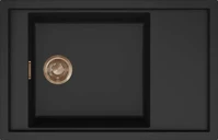 Elleci SINTESI 305 K86 BLACK BRONZ TARTOZÉKOKKAL Keratek plus mosogatótálcák kép