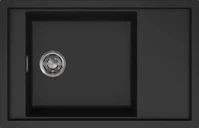 Elleci SINTESI 305 K86 BLACK INOX TARTOZÉKOKKAL Keratek plus mosogatótálcák kép