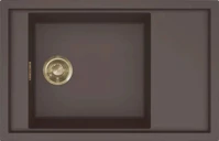 Elleci SINTESI 305 K87 COCOA ARANY TARTOZÉKOKKAL Keratek plus mosogatótálcák kép