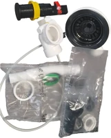 Elleci STANDARD OPEN UP (NYOMÓGOMBOS) AUTOMATA DUGÓKIEMELŐ  EGYMEDENCÉS MOSOGATÓKHOZ - ÚJ Leeresztők, szűrők, szifonok kép