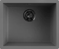 Elleci ZEN 105 K96 DARK GREY FEKETE TARTOZÉKOKKAL Keratek plus mosogatótálcák kép