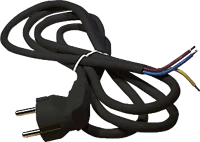 Emos S18325 S18325 flexo 3x1,5 h05vv-f 5m fekete szerelt kábel kép