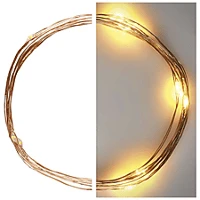 Emos D3AW07 Led 1,9 m/20led/beltéri/időzítős/2xaa/meleg fehér nano karácsonyi led fényfüzér kép