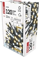 Emos D4AN04 beltéri/időzítős/meleg/hideg fehér karácsonyi LED fényfüzér kép