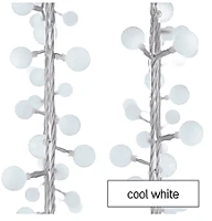 Emos D5AC01 4m/40led/kül-beltéri/időzítős/hideg fehér/golyók led fényfüzér kép