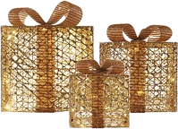 Emos DCFC14 Beltéri, led ajándékok, 3 méret, 72 led, meleg fehér (dcfc14) () kép