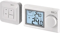 Emos P5614 Vezeték nélküli, manuális elektronikus szobatermosztát, fehér (p5614) kép