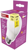 Emos 21.01886 Led izzó  e27 9,5w meleg fény 2700k kép