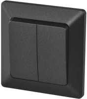 Emos A6100_8 Dupla váltókapcsoló, antracit kép