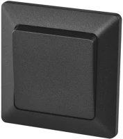 Emos A6100_9 Nyomógomb 1/0 - csengő, antracit kép