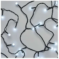 Emos D5AC04 Emos D5AC04 30m/300LED/kül-beltéri/időzítős/hideg fehér/golyók karácsonyi LED fényfüzér kép
