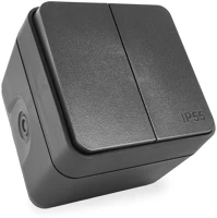 Emos D730423 Cyklone dupla váltókapcsoló, ip55 kép