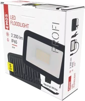 Emos INOVO 20W 2200LM IP65 Led reflektor inovo 20w 2200lm ip65 természetes fehér kép