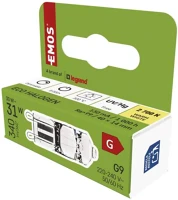 Emos JC G9 30W 340LM Halogén izzó jc g9 30w 340lm kép