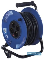 Emos P09225M Kábeldob 3x2,5 mm2 25m-es kábellel 4 aljzat kép