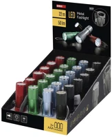 Emos P3848A Led zseblámpa 50lm 3xaaa 24db display box kép