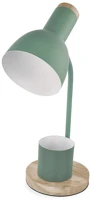 Emos Z7640GR Poppy asztali lámpa e27 ip20, zöld kép