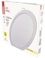 Emos ZD1151 Led panel beépíthető 24w 2000lm ip20 meleg fehér kép