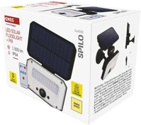 Emos ZG131S Led solar reflektor hordozható spilo, pir, 1500lm ip54 meleg fehér kép