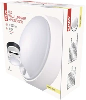 Emos ZM3131 Led mennyezeti lámpa zuri 14w 1000lm pir érzékelővel ip54 meleg fehér kép