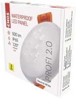 Emos ZV1112 Led panel vixxo beépíthető 6w 500lm ip65 term. fehér kép